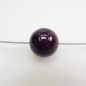 Preview: Sugilith Kugel gebohrt (3 mm Bohrung)
